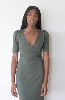 Wrap Dress | The Biodegradable Collection | Sold Out